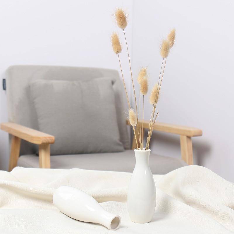 Moderne Hvid Vase | Gulvvase i Keramik 3