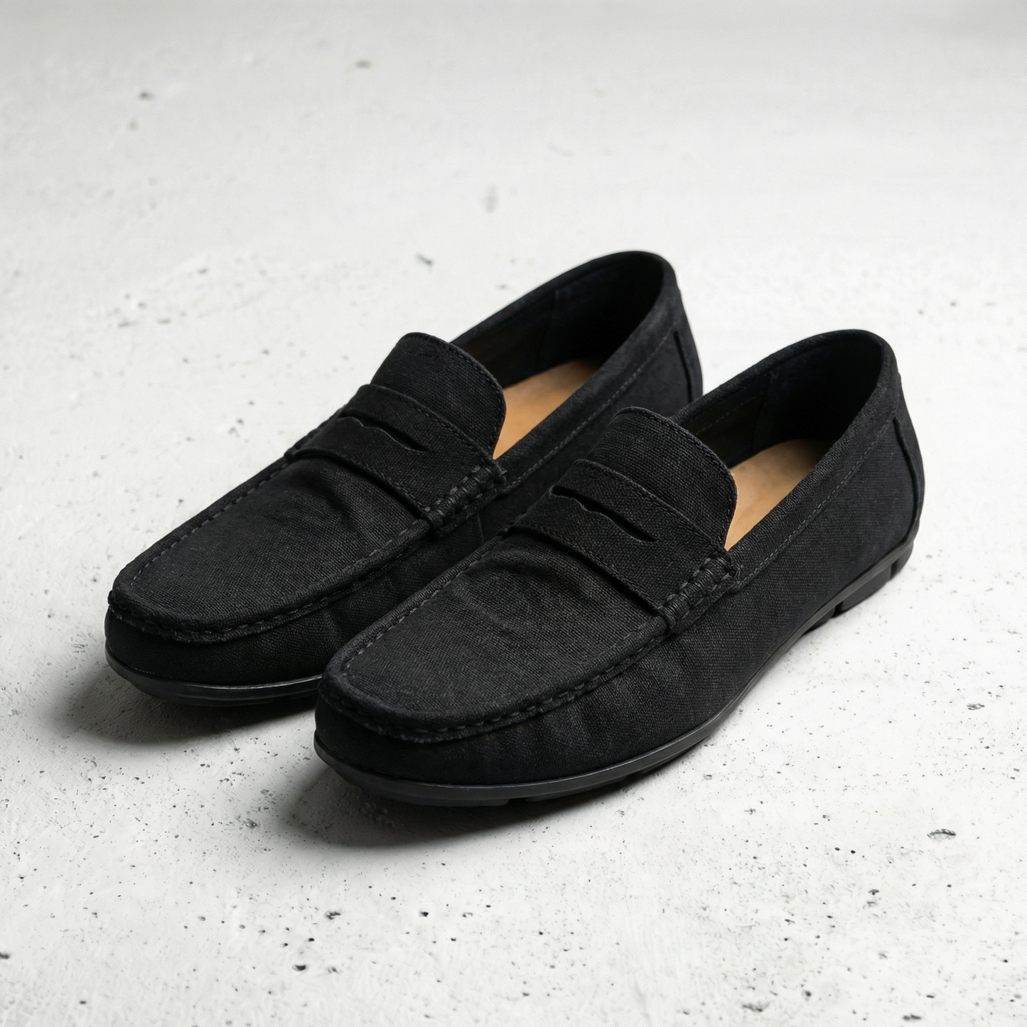 Florence | Women's Leather Penny Loafers Slip-On for Conference