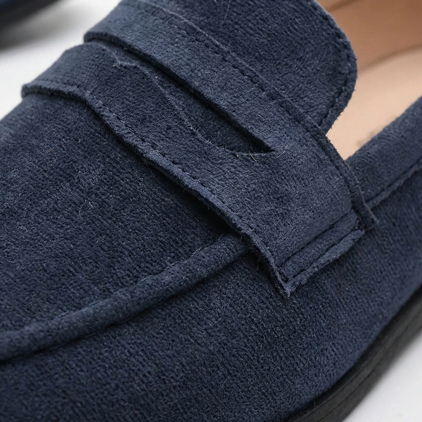 Lorence | Women's Suede Penny Loafers with Snaffle Bit for Date Night