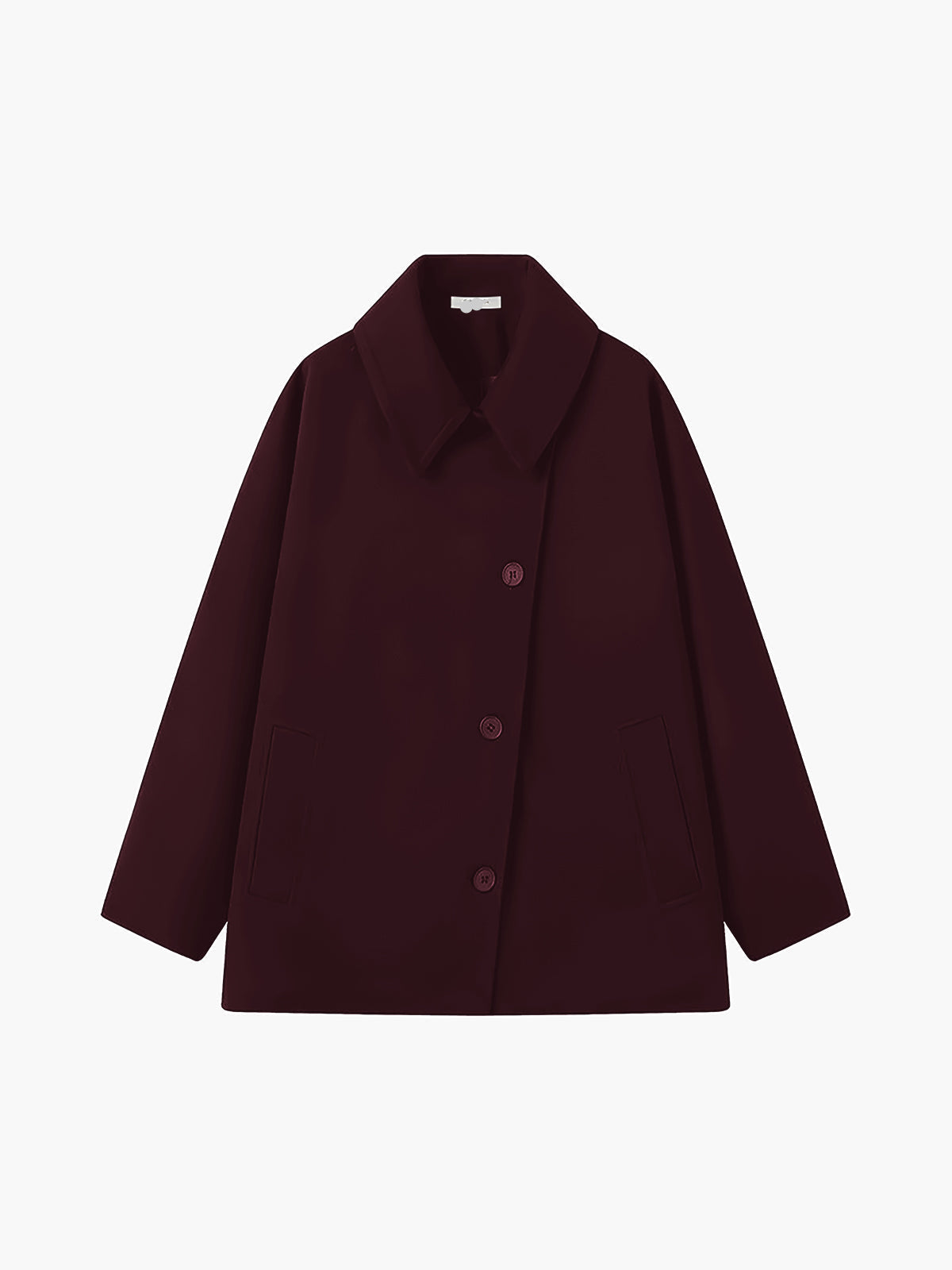 Nadege | Women's Wool Oversized Camel Coat with Button for Homecoming
