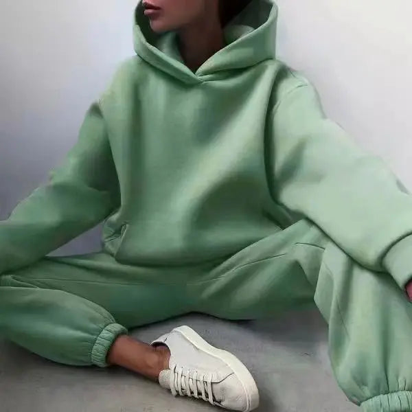 Kvinders afslappede to-dels loungewear sæt
