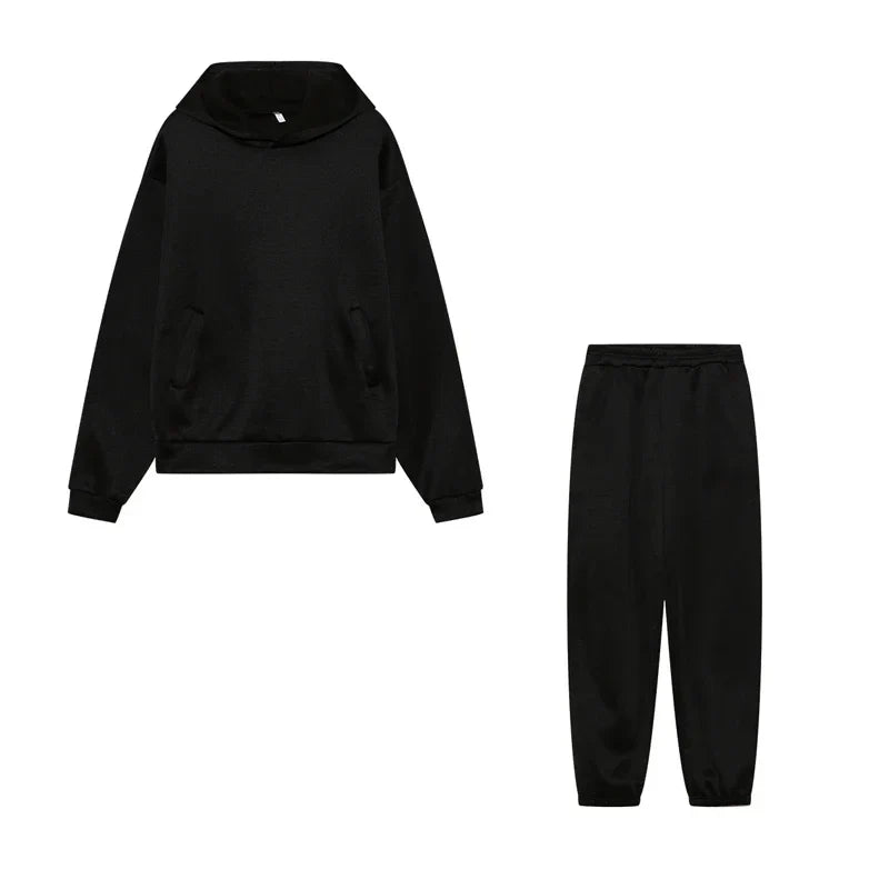 Kvinders afslappede to-dels loungewear sæt