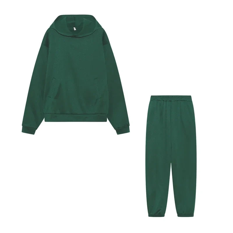 Kvinders afslappede to-dels loungewear sæt