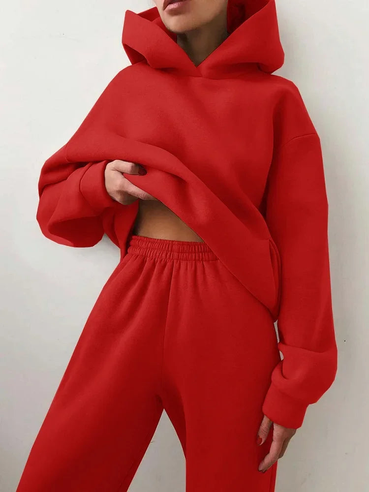 Kvinders afslappede to-dels loungewear sæt