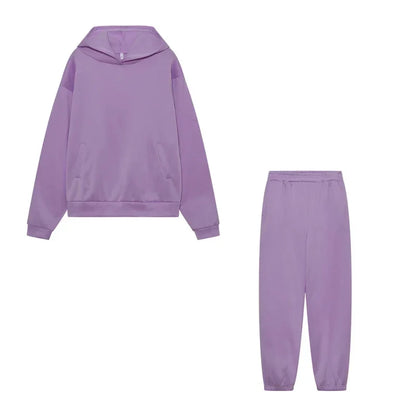 Kvinders afslappede to-dels loungewear sæt