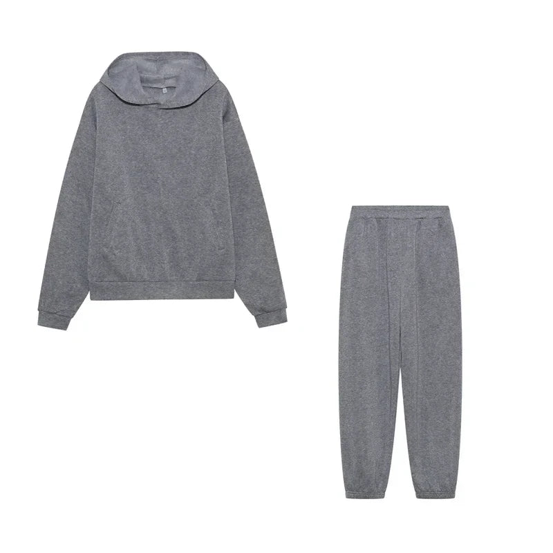 Kvinders afslappede to-dels loungewear sæt