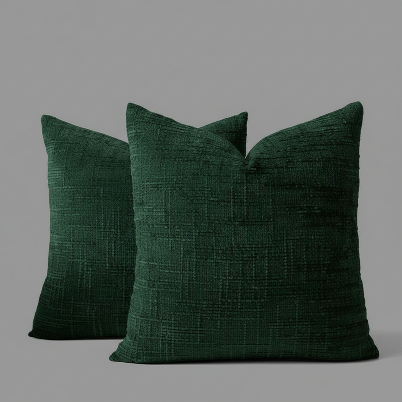 Chenille Pudebetræk 40x40 | Dekorativt Indretningstilbehør