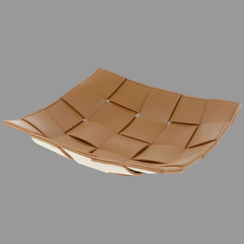 Elegant Læderopbevaringsbakke | Praktisk Organizer