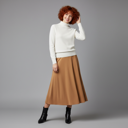 Elegant Dametrøje | Tidløs Blød Sweater til Alle Anledninger
