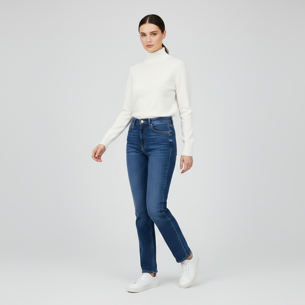 Elegant Dametrøje | Tidløs Blød Sweater til Alle Anledninger