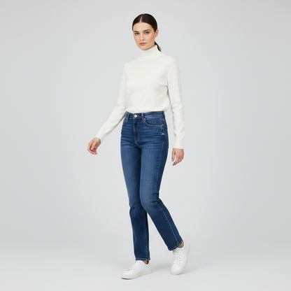 Elegant Dametrøje | Tidløs Blød Sweater til Alle Anledninger