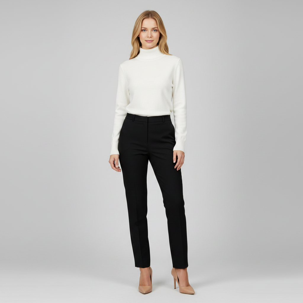 Elegant Dametrøje | Tidløs Blød Sweater til Alle Anledninger