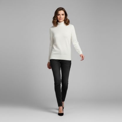 Elegant Dametrøje | Tidløs Blød Sweater til Alle Anledninger