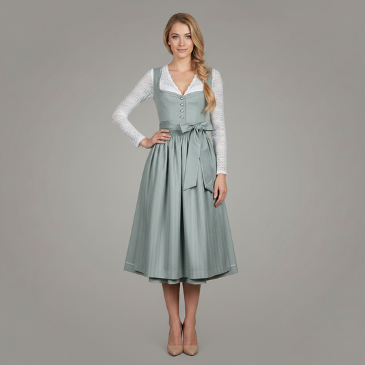Elegant Dirndl Kjole | Oktoberfest Kostume til Kvinder