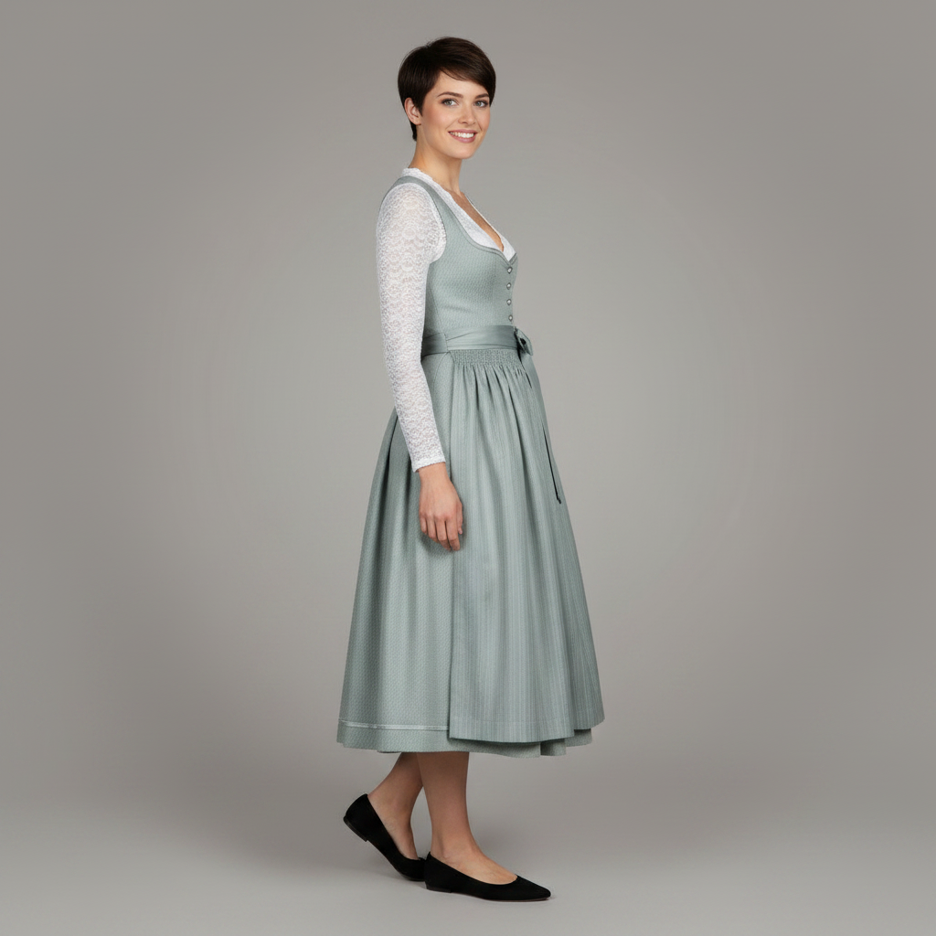 Elegant Dirndl Kjole | Oktoberfest Kostume til Kvinder