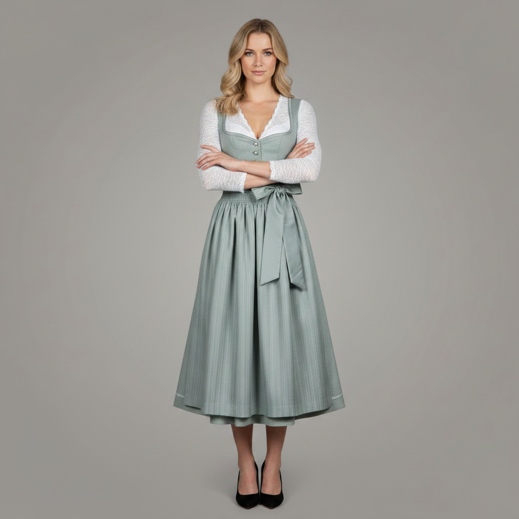Elegant Dirndl Kjole | Oktoberfest Kostume til Kvinder