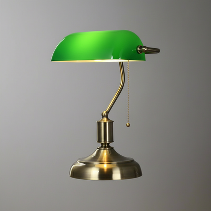 Elegant Glasbordlampe | Europæisk Stil Belysning
