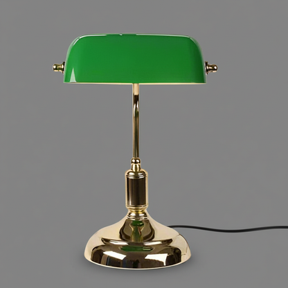 Elegant Glasbordlampe | Europæisk Stil Belysning