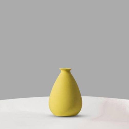 Farverig Keramisk Vase | Moderne Bordplade Dekoration 4