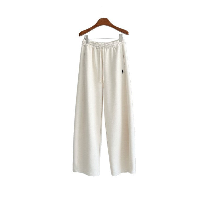 Zoe | Women's Fleece Loose Sweatpants with Drawstring for Movie Night
