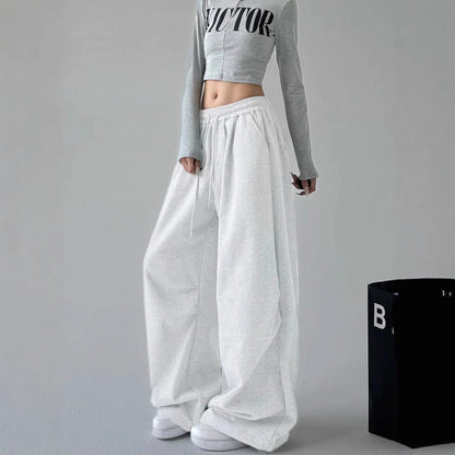 Nora | Women's Fleece Wide-Leg Sweatpants with Pockets for Yoga Class