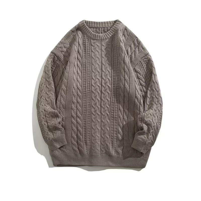 Chester | Men's Fisherman Sweater Cable Knit Crew Neck