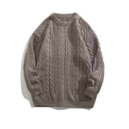 Chester | Men's Fisherman Sweater Cable Knit Crew Neck