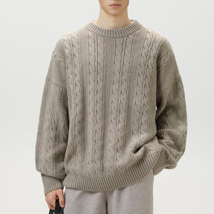 Arbury | Men's Fisherman Sweater Cable Knit Relaxed Fit