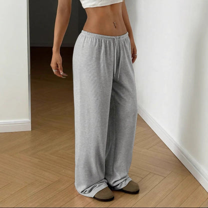 Ava | Women's Fleece Wide-Leg Sweatpants with Elastic Waist for Pilates