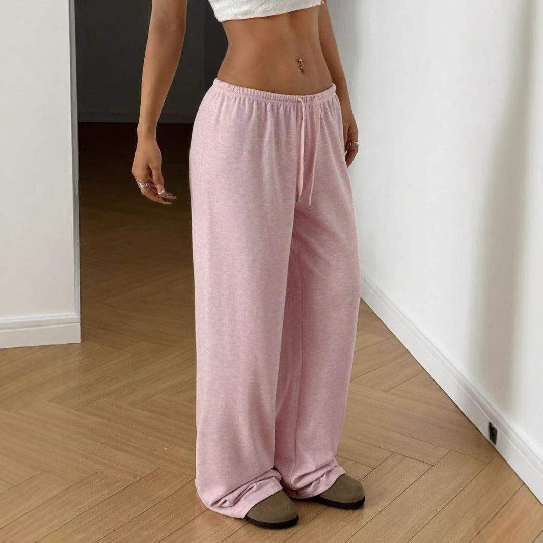 Ava | Women's Fleece Wide-Leg Sweatpants with Elastic Waist for Pilates