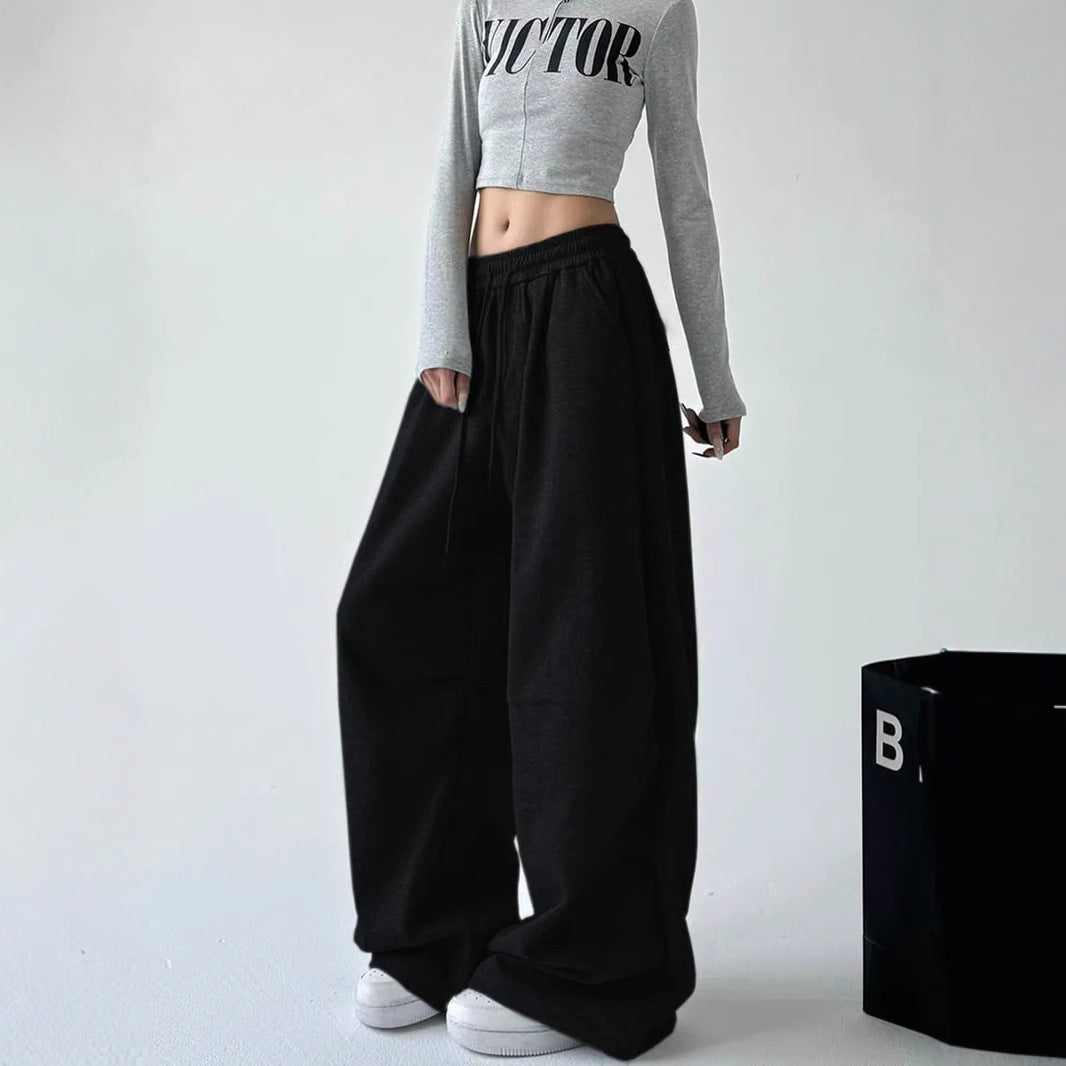 Nora | Women's Fleece Wide-Leg Sweatpants with Pockets for Yoga Class