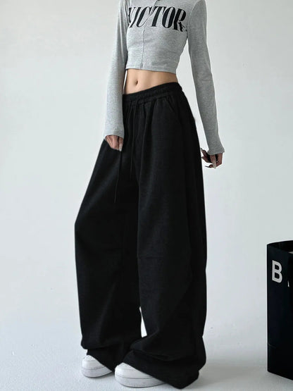 Nora | Women's Fleece Wide-Leg Sweatpants with Pockets for Yoga Class