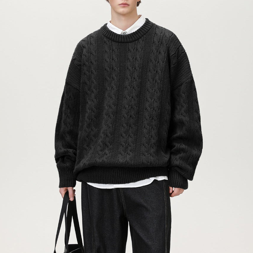 Arbury | Men's Fisherman Sweater Cable Knit Relaxed Fit