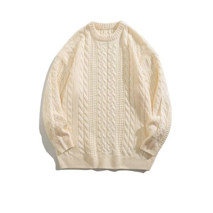 Chester | Men's Fisherman Sweater Cable Knit Crew Neck