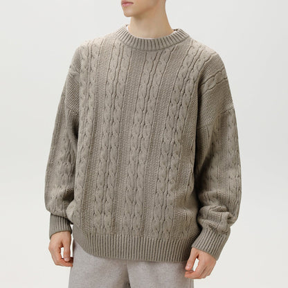 Arbury | Men's Fisherman Sweater Cable Knit Relaxed Fit