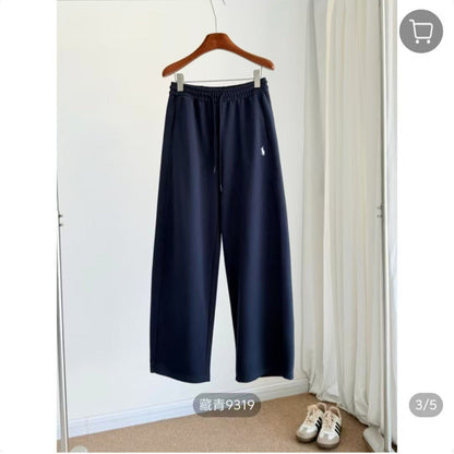Zoe | Women's Fleece Loose Sweatpants with Drawstring for Movie Night