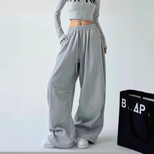 Nora | Women's Fleece Wide-Leg Sweatpants with Pockets for Yoga Class