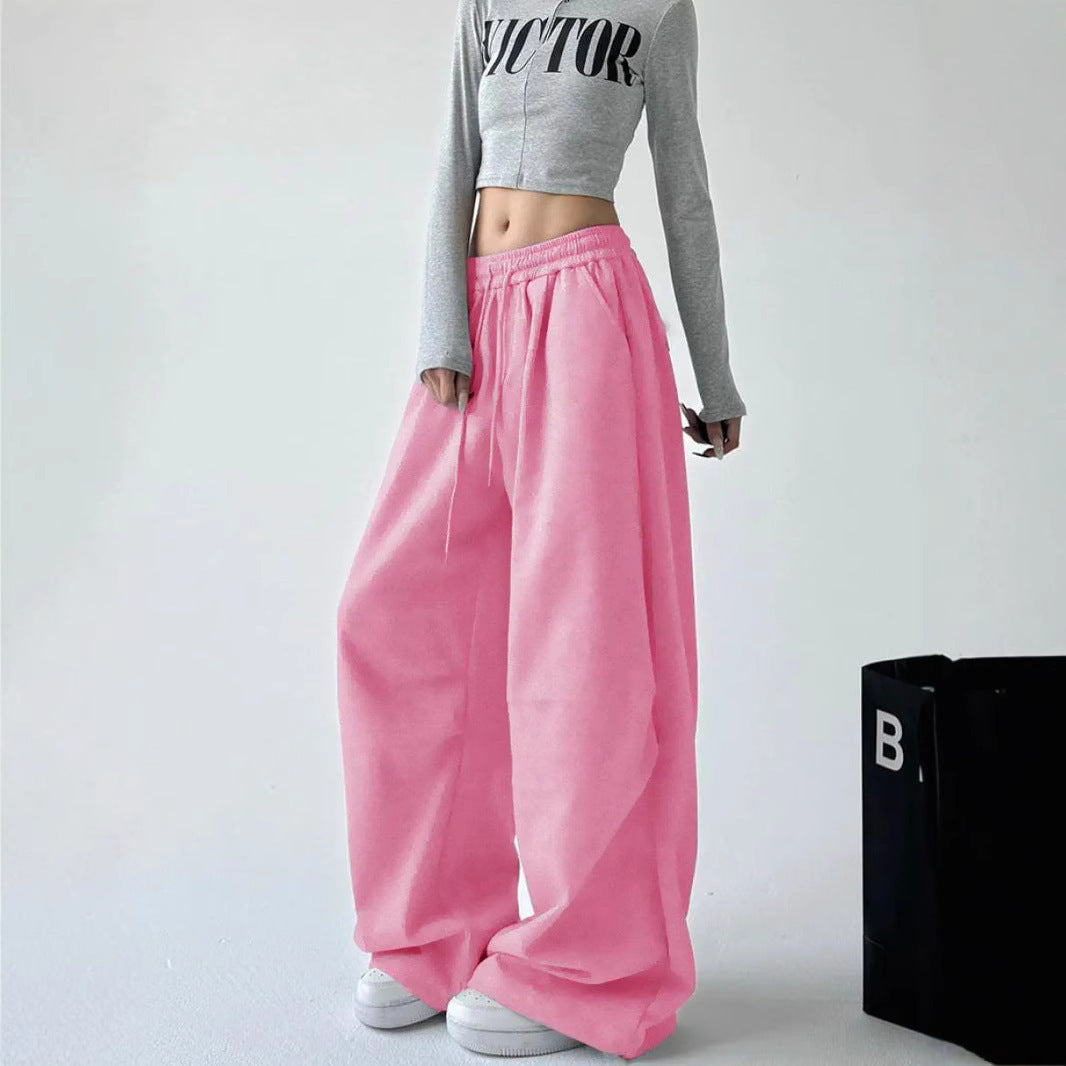 Nora | Women's Fleece Wide-Leg Sweatpants with Pockets for Yoga Class