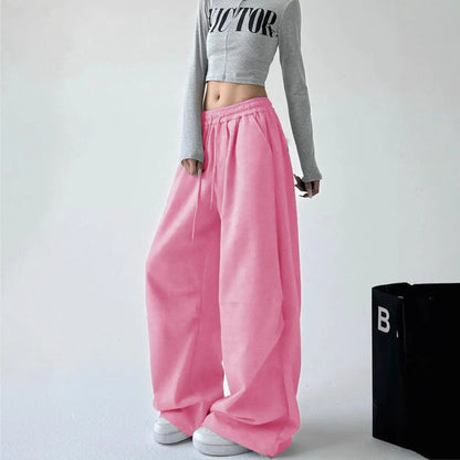 Nora | Women's Fleece Wide-Leg Sweatpants with Pockets for Yoga Class