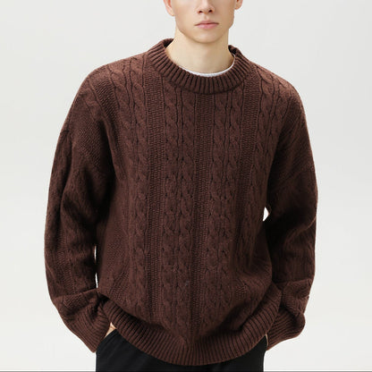 Arbury | Men's Fisherman Sweater Cable Knit Relaxed Fit