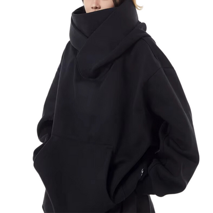 Thea | Women's Fleece Turtleneck Oversized Sweatshirt for Bonfire Night