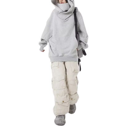 Thea | Women's Fleece Turtleneck Oversized Sweatshirt for Bonfire Night