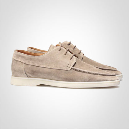 Arlo | Men's Suede Loafers Hybrid Boat Derby Lace-Up