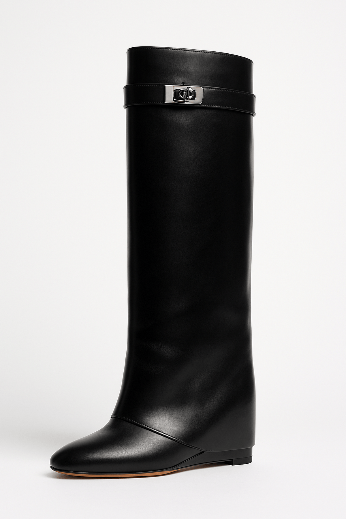 Serena | Women's Knee-High Leather Boots Sleek Minimal