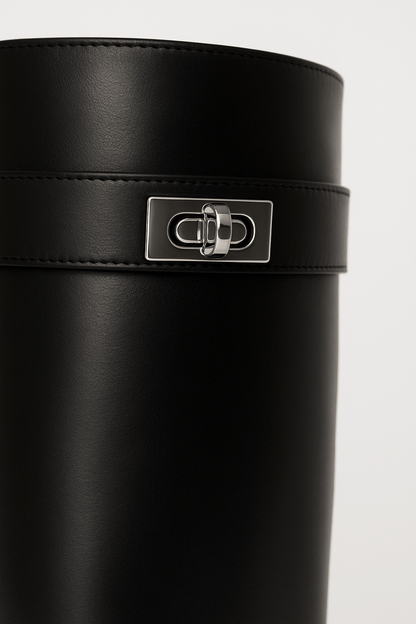 Serena | Women's Knee-High Leather Boots Sleek Minimal