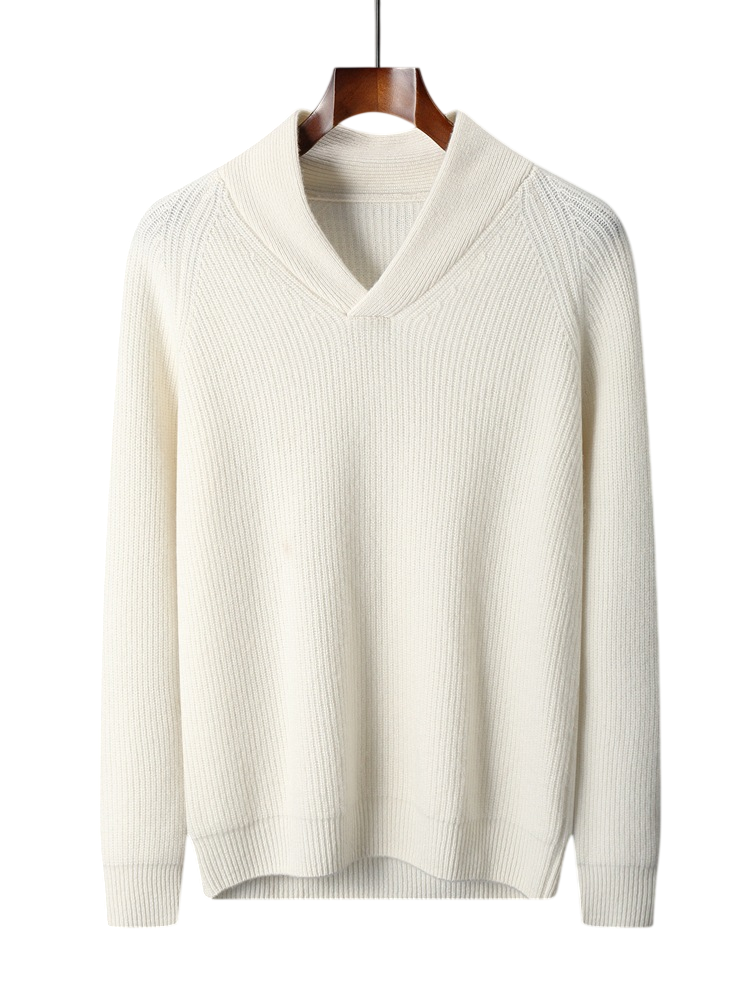 Elliot | Men's V-Neck Knit Sweater Classic Layering