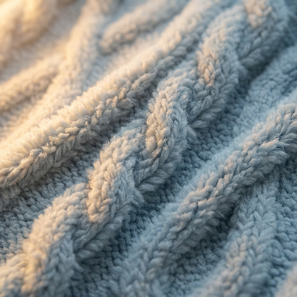 Cloud | Women's Fleece Sweatpants with Cable Knit for Movie Night